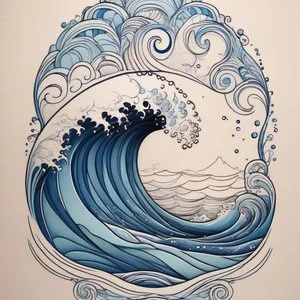 High-quality watercolor sleeve tattoos design showcasing japanese tattoo techniques and artistic composition